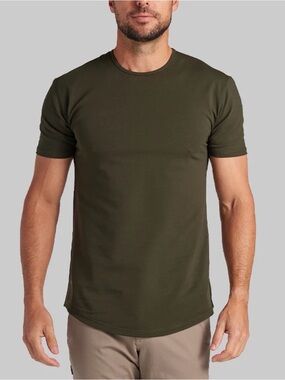 NWT BYLT Basics Drop-Cut: LUX Forest
